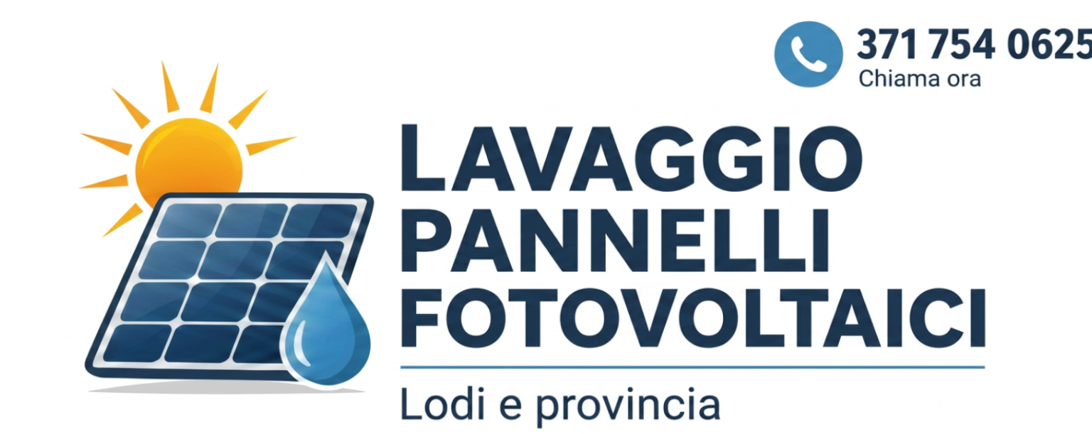 Lavaggio Pannelli Fotovoltaici Lodi